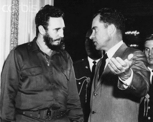 Fidel Castro a Richard Nixon